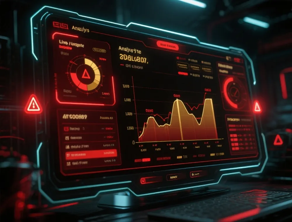 极速赛车数据分析平台实时数据与开奖动态展示示意图